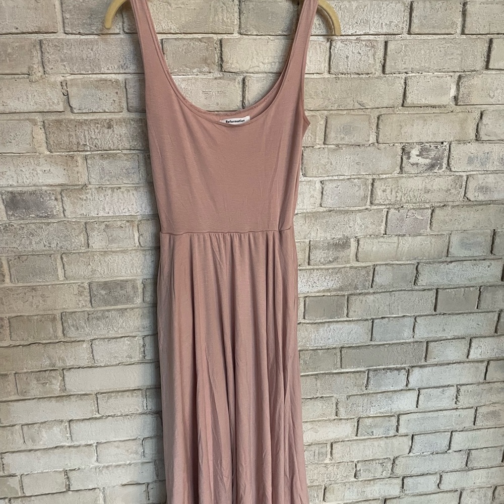 REFORMATION Rou knit dress